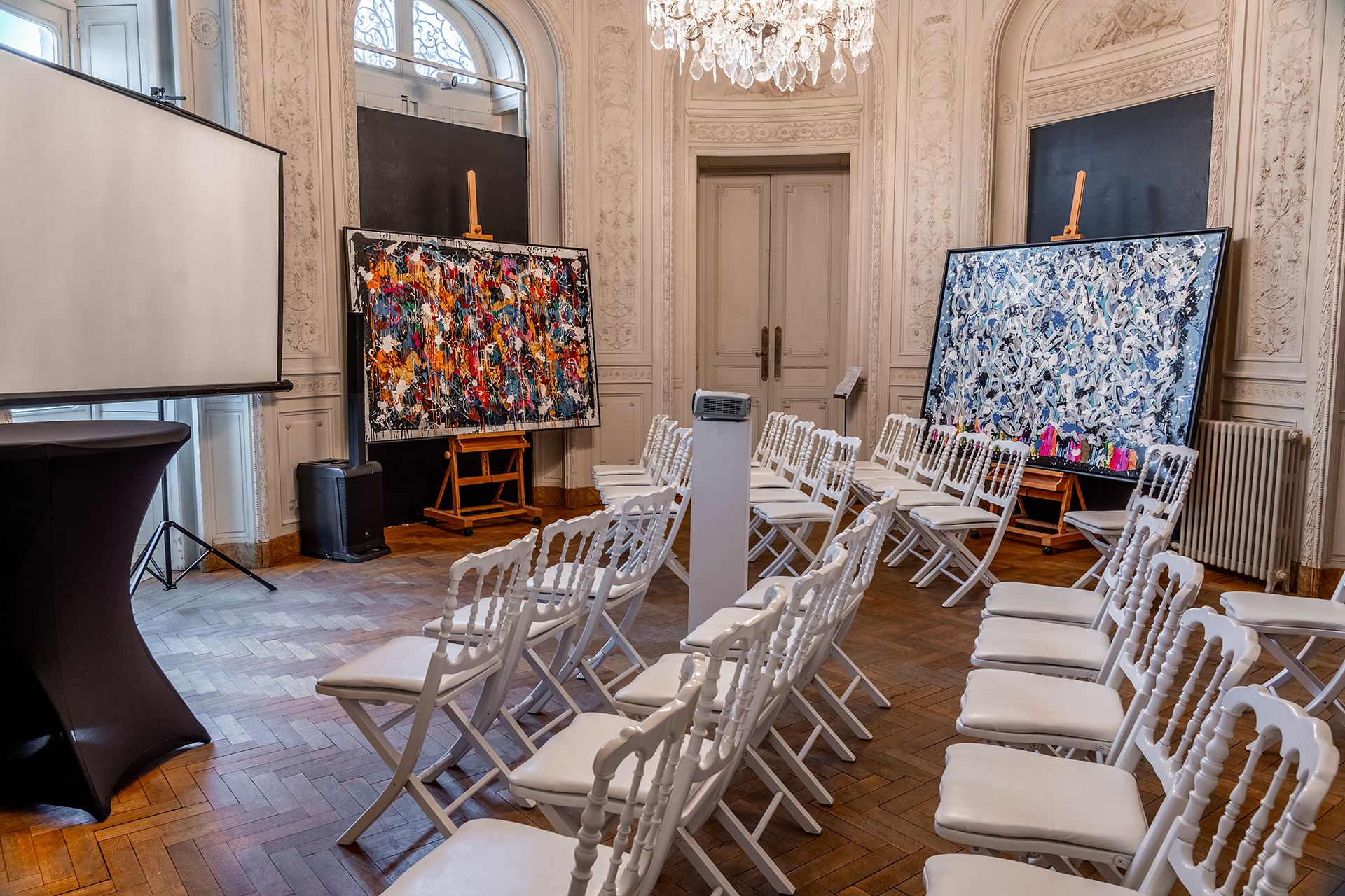 Privatisation Salon Ovale Institut Culturel Bernard Magrez