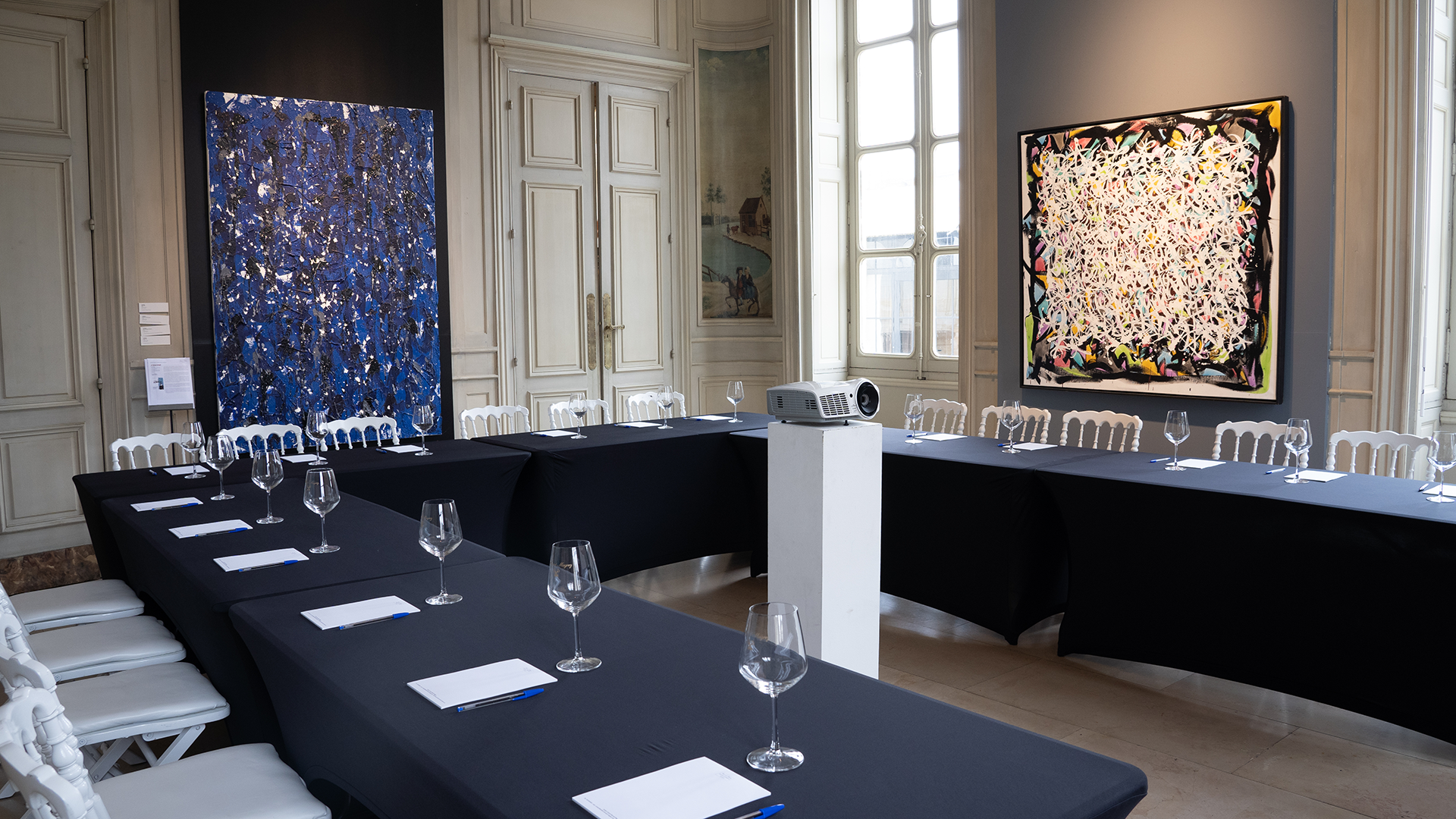 Privatisation Salon des peintures Hollandaises Institut Culturel Bernard Magrez